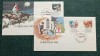 Australia 1981 - Craciun, serie pe 2 FDC circulate