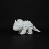 Micul Triceratops Articulat 3D, de pictat - 12 cm