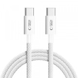 Cablu Date si Incarcare USB-C - USB-C Tech-Protect Ultraboost Lite, 60W, 2m, Argintiu, Universal