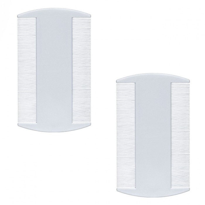 Set 2 buc pieptene pentru paduchi, alb-Blusmart