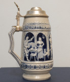 Halba veche Sitzendorf, ceramica stoneware
