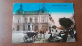 Carte postala, Sighetu Marmatiei piata, 1915