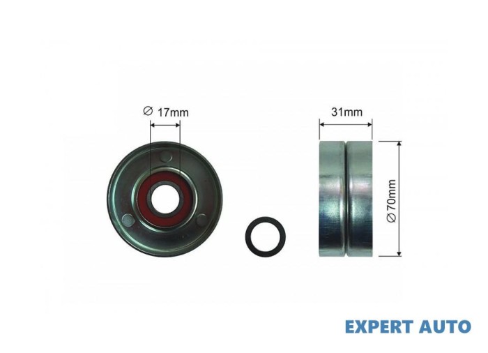 Rola intinzatoare curea transmisie Toyota CAMRY limuzina (2006-2011)[_V4_] #1