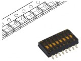 Comutator DIP-SWITCH 8 Secțiuni OFF-ON 24VDC