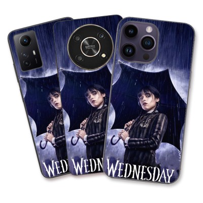 Husa Apple iPhone 11 Silicon Gel Tpu Model Wednesday Umbrella foto