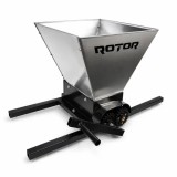Cumpara ieftin Zdrobitor manual de struguri ROTOR HGP-50S, cuva mare inox 100%, 28 L, productivitate 180 kg/h