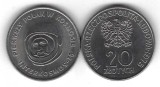 POLONIA 20 ZOLTI / ZLOTICH 1978 , Primul Polonez in Cosmos - INTERKOSMOS 1978 [1] XF ++/ a UNC