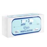 Prosop hartie Papely, alb, 2 straturi, 150 de foi