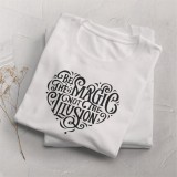 Tricou casual din bumbac 100% de barbati marimea XL Be the magic