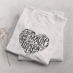 Tricou casual din bumbac 100% de barbati marimea M Be the magic