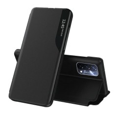 Husa Oppo A54 5G Eco Leather View flip tip carte, negru foto