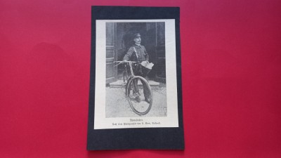 Bucuresti Posta bicicleta foto