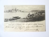 Rară! Ungaria-Budapesta:Dunarea cu parlamentul,carte postala circulata 1899 cu stampila rara de Zloczow(Galitia), Fotografie