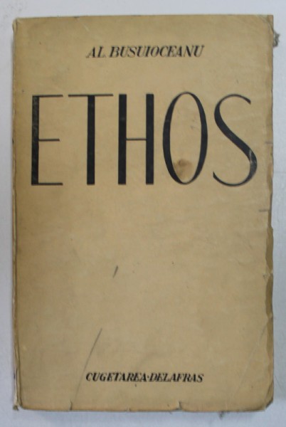 ETHOS de AL. BUSUIOCEANU 1941