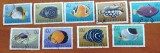 POLONIA-1970-80-''SERII TEMATICE COMPLETE-9 VAL.stampilate-PESTI-Vezi-Scan