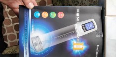 Pompa marire penis extindere electrica ,vacuum cu reincarcare USB LED foto