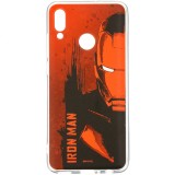 Husa TPU Marvel Iron Man 004 pentru Huawei P Smart (2019), Rosie