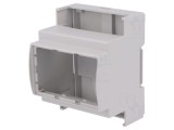 Carcasă pentru șină DIN 4 module gri