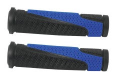 Mansoane - caper - tpr forma ergonomica anti-alunecare - bi-color (negru - albastru) - 130mm foto