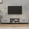 VidaXL Comodă TV, gri sonoma, 180x31,5x40 cm, lemn prelucrat 816270