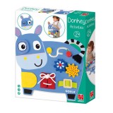 Centru de activitati din lemn - Magarus vesel PlayLearn Toys