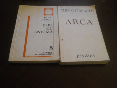 ARCA + INEL CU ENIGMA. POEZII-MIHAI URSACHI, 1979, 1981 foto