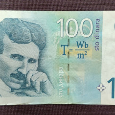 Serbia - 100 Dinari / Dinara (2013)