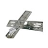 Suport Numar Inmatriculare Auto Inox Cromat Universal, Set 2 Bucati, Suruburi Incluse