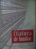 Filatura De Bumbac Manual Pentru Scoli Profesionale - Colectiv ,522636, 1964