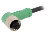 Cablu de conectare M12 unghi 1,5m 60VAC 4A