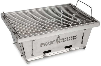 Gratar FOX Cookware Foldable BBQ Inox, 38x26x3cm foto
