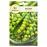 Mazare de Gradina, Soi Timpuriu, 50gr, Semanare Oct-Nov/Feb-Mar, Pastaie 7-8cm, Boabe Verde Inchis, Consum Proaspat