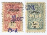 *lot 1114 cu 2 timbre fiscale de asigurari, 1948-1949, oblit.
