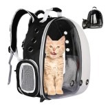 Rucsac transport animale, maxim 10 kg, sistem ventilatie, maner transport, 41x35x24 cm, poliester