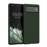 Husa kwmobile pentru Google Pixel 6a, Silicon, Verde, 57799.118, Carcasa