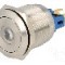 Intrerupator anti-vandalism, ON-ON, &Oslash;22mm, ONPOW - GQ22-11ZD/Y/24V