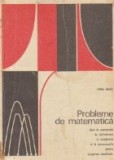 Probleme de matematica date la examenele de definitivare in invatamant si la concursurile pentru ocuparea catedrelor