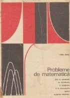 Probleme de matematica date la examenele de definitivare in invatamant si la concursurile pentru ocuparea catedrelor foto