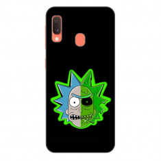 Husa compatibila cu Samsung Galaxy A20e Silicon Gel Tpu Model Rick And Morty Alien