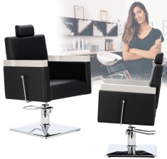 Scaun de coafat Brano hidraulic rotativ pentru salonul de coafură scaun de coafor