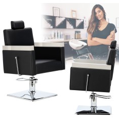 Scaun de coafat Brano hidraulic rotativ pentru salonul de coafură scaun de coafor