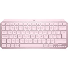 Tastatura wireless Logitech MX Keys Mini Minimalist, Iluminata, Rose