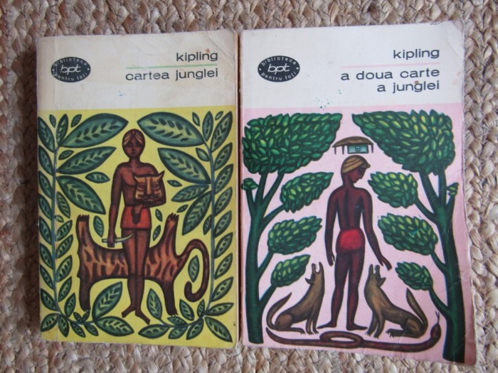 Rudyard Kipling - Cartea junglei. A doua carte a junglei (2 vol.)