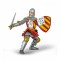 PAPO FIGURINA CAVALER IN TURNIR