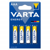 Baterii Alcaline AAA LR3 1.5V Varta Energy Blister 4 4103