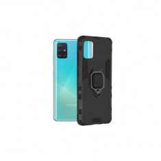 Husa pentru Samsung Galaxy A51 4G Techsuit Silicone Shield Negru