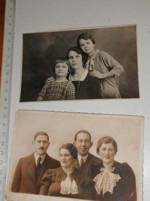 LOT 2 FOTOGRAFIE VECHE ANII 1900 - foto