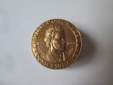 Insignă Romania:Ciprian Porumbescu-Comemorare 1883-1983
