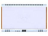 Iluminare de Fundal LED Albă 66x40 mm