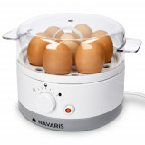 Fierbator oua rotund cu temporizator, 1-7 oua, 350W, 47379.02, Navaris